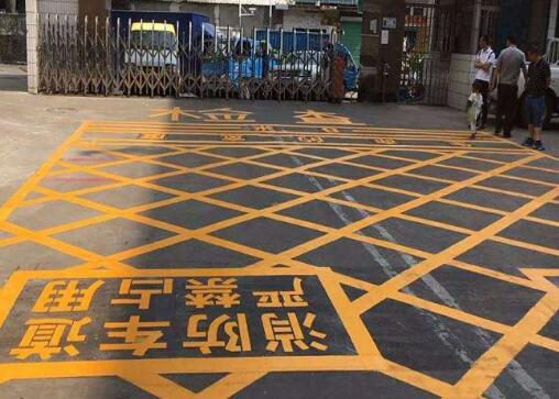 道路劃線，車位劃線，停車位劃線