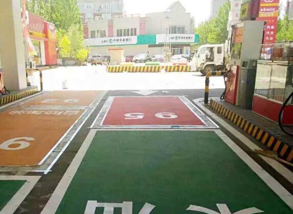 加油站車位劃線有沒有什么更好的設(shè)計方案？
