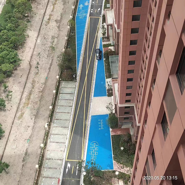 蘇州小區(qū)道路劃線_蘇州小區(qū)車位劃線飛揚(yáng)項目