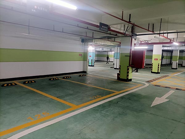 飛揚(yáng)車位劃線項目案例順利交付